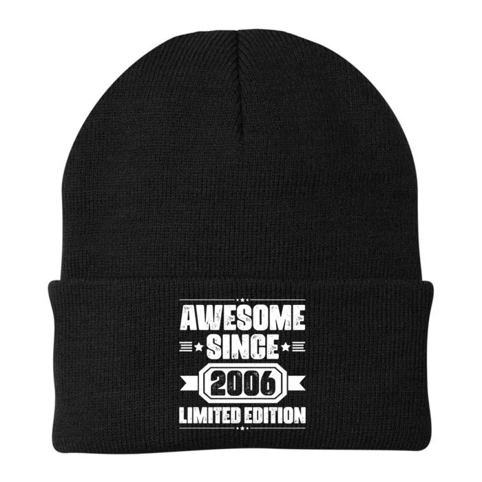 Awesome Since 2006 Limited Edition Birthday Knit Cap Winter Beanie