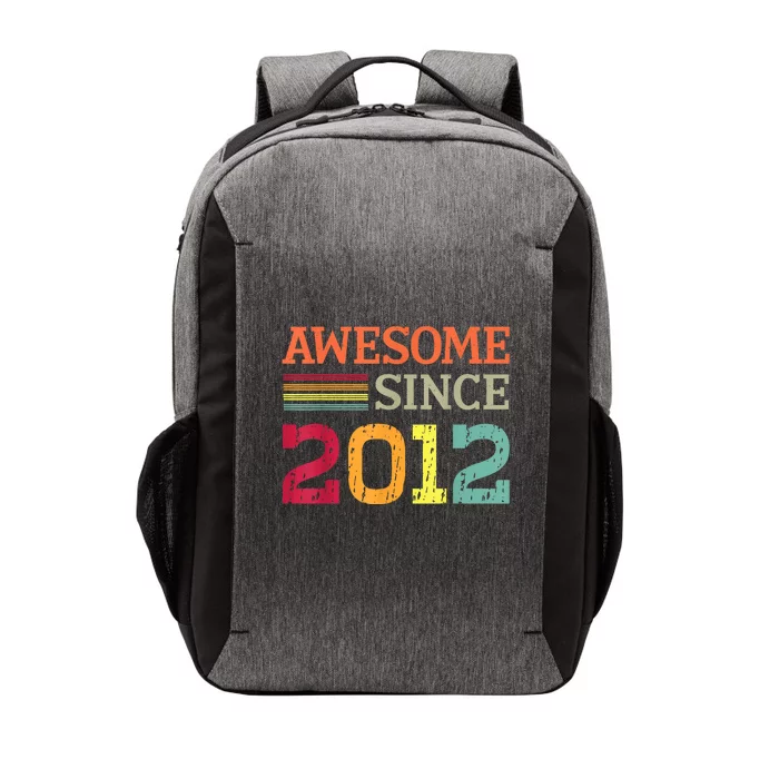 Awesome Since 2012 11th Birthday Retro Vintage Vector Backpack