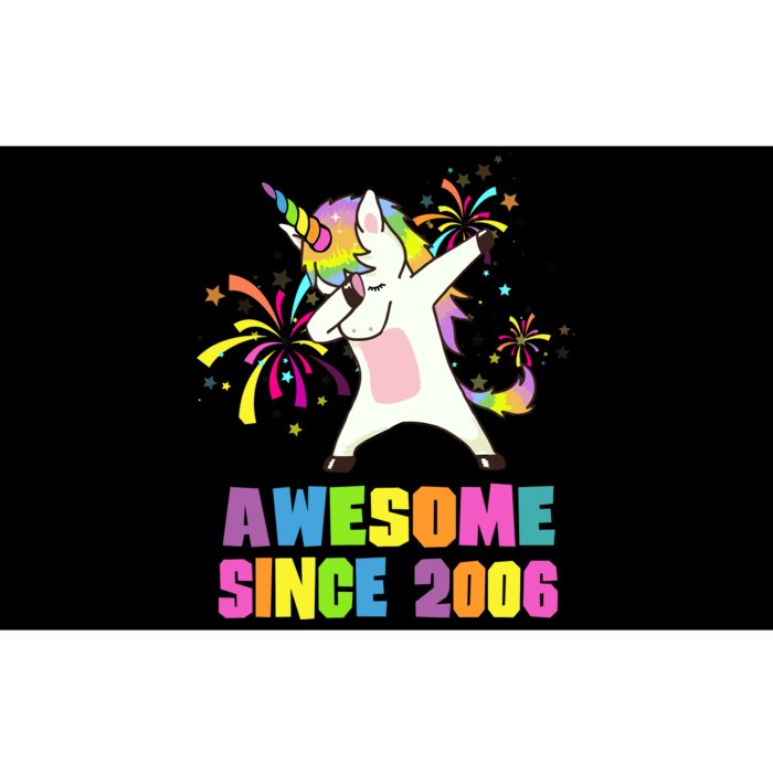 Awesome Since 2006 Unicorn 17 Years Old 17th Birthday Bumper Sticker