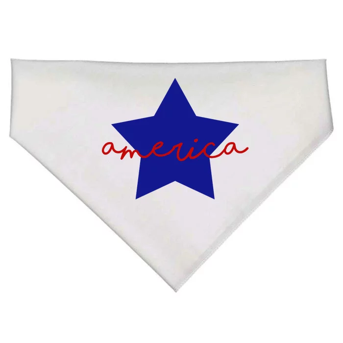 America Star 4th Of July Celebration USA-Made Doggie Bandana