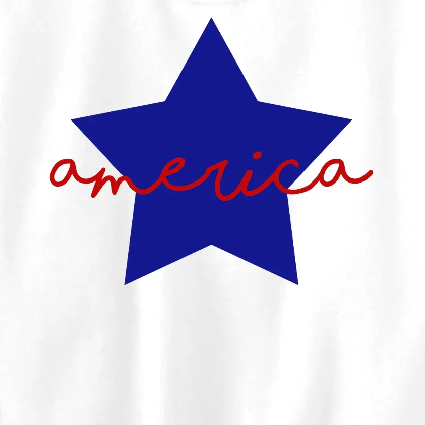 America Star 4th Of July Celebration Kids Sweatshirt