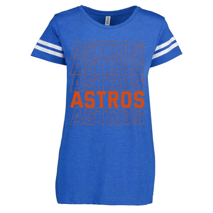 A.S.T.R.O.S Style 70s 80s First Name Enza Ladies Jersey Football T-Shirt