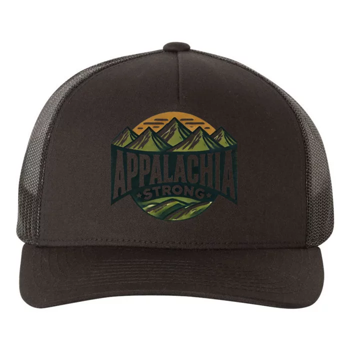 Appalachia Strong Yupoong Adult 5-Panel Trucker Hat