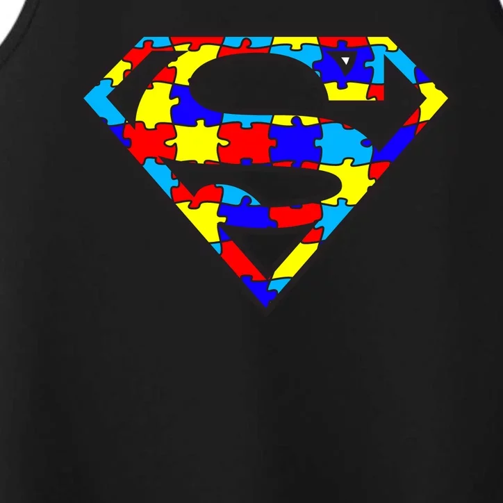 Autism Superhero Performance Tank