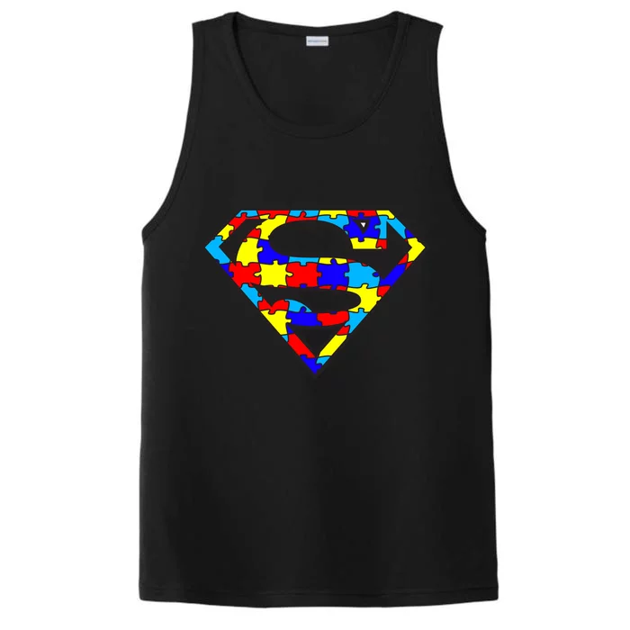 Autism Superhero Performance Tank