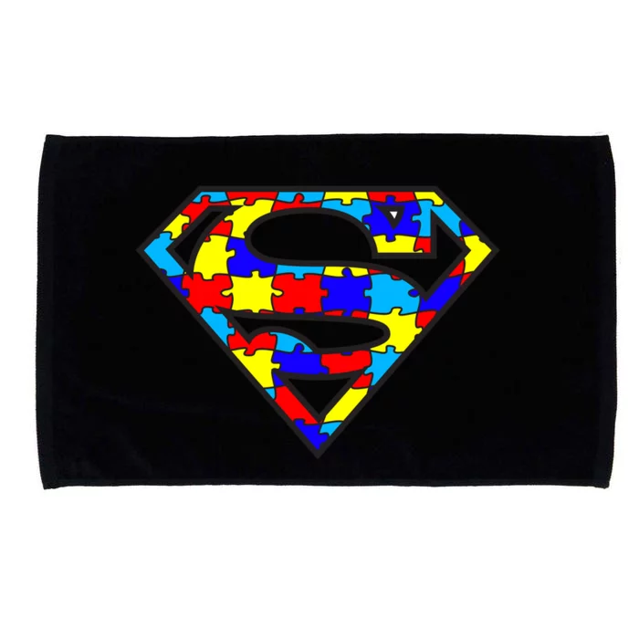 Autism Superhero Microfiber Hand Towel