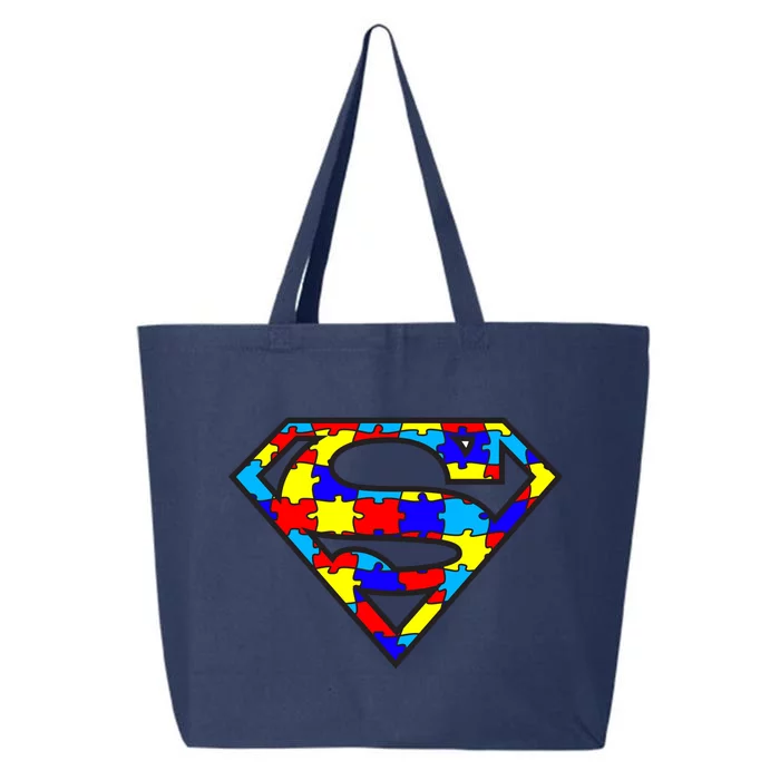 Autism Superhero 25L Jumbo Tote