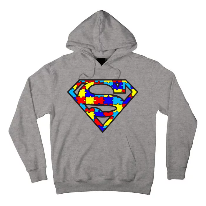 Autism Superhero Tall Hoodie