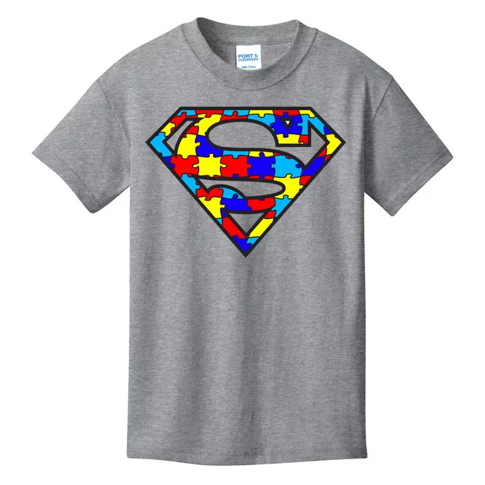 Autism Superhero Kids T-Shirt