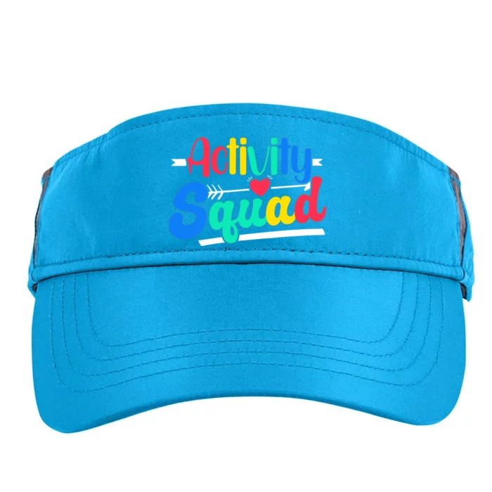 Activity Squad Activity Director Activity Assistant Adult Drive Performance Visor