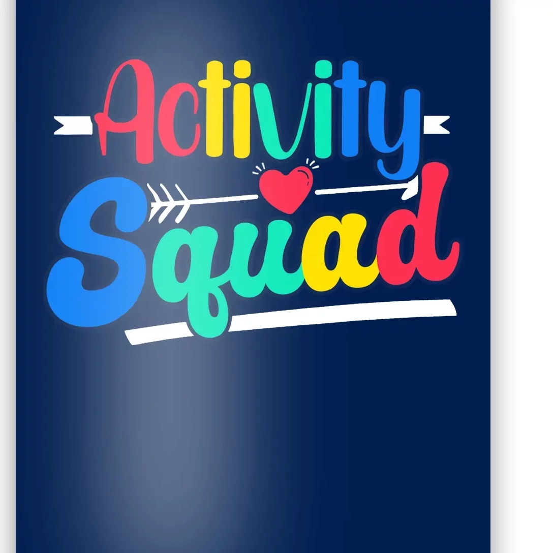 Activity Squad Activity Director Activity Assistant Poster