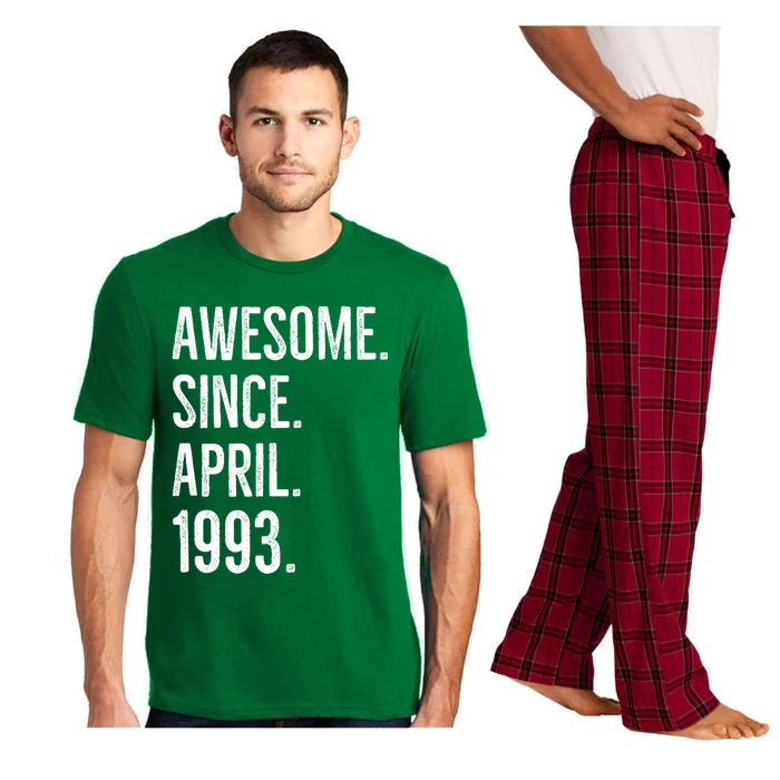 Awesome Since April 1993 Age Birthday Idea Pajama Set