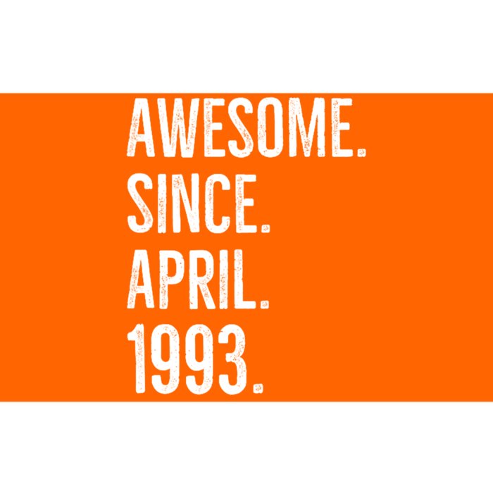 Awesome Since April 1993 Age Birthday Idea Bumper Sticker