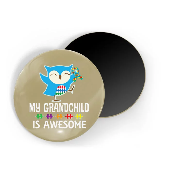 Autism Spectrum Awareness Grandchild Support Magnet