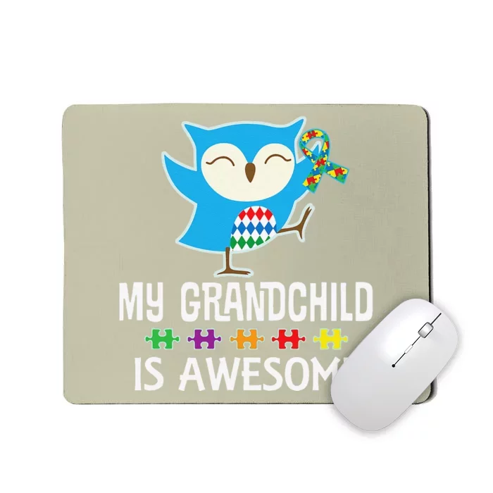 Autism Spectrum Awareness Grandchild Support Mousepad