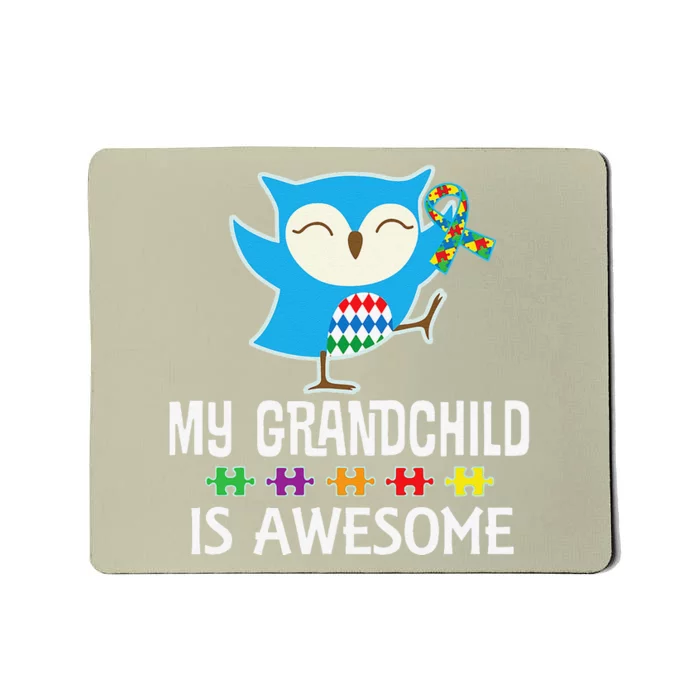 Autism Spectrum Awareness Grandchild Support Mousepad