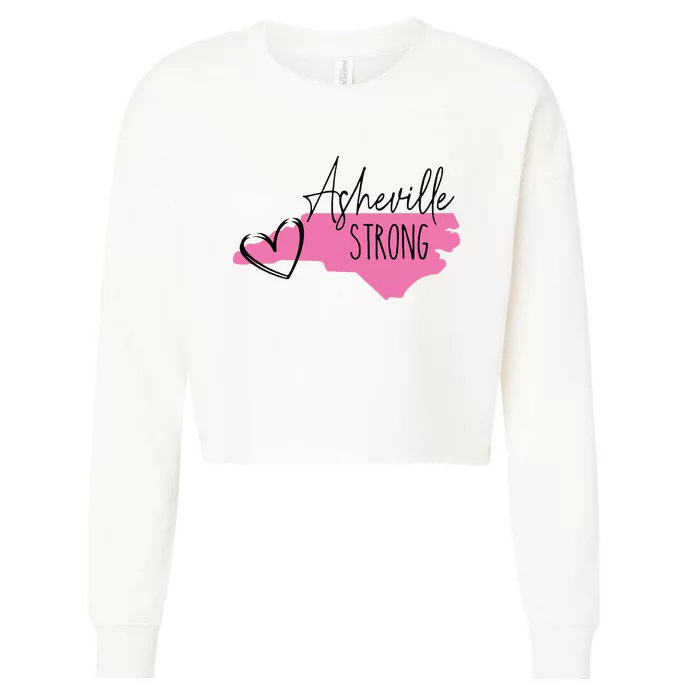 Asheville Strong Cropped Pullover Crew