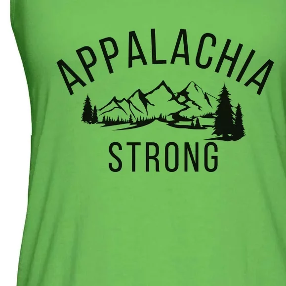 Appalachia Strong Ladies Essential Flowy Tank