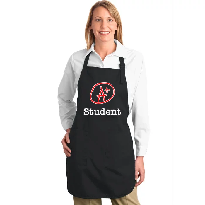 A+ Student Full-Length Apron With Pocket