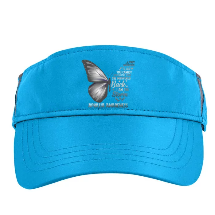 Aphasia Support Awareness Print Meaningful Gift Adult Drive Performance Visor