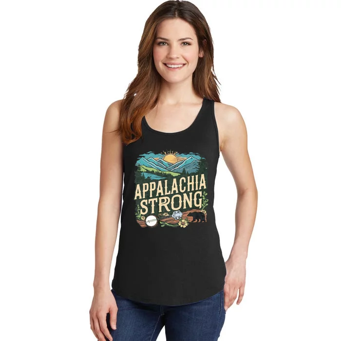 Appalachia Strong Ladies Essential Tank