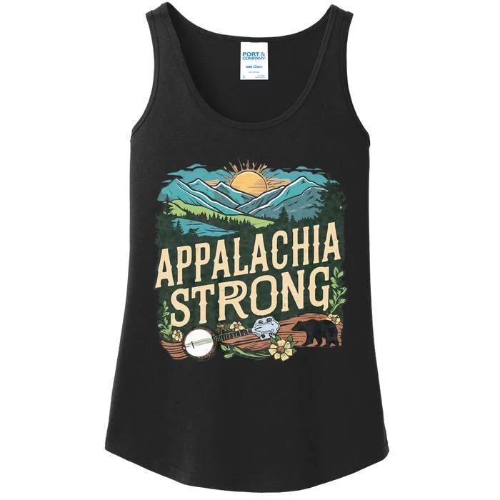 Appalachia Strong Ladies Essential Tank