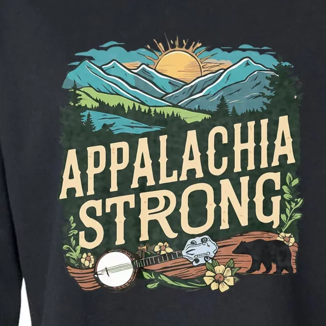 Appalachia Strong Cropped Pullover Crew