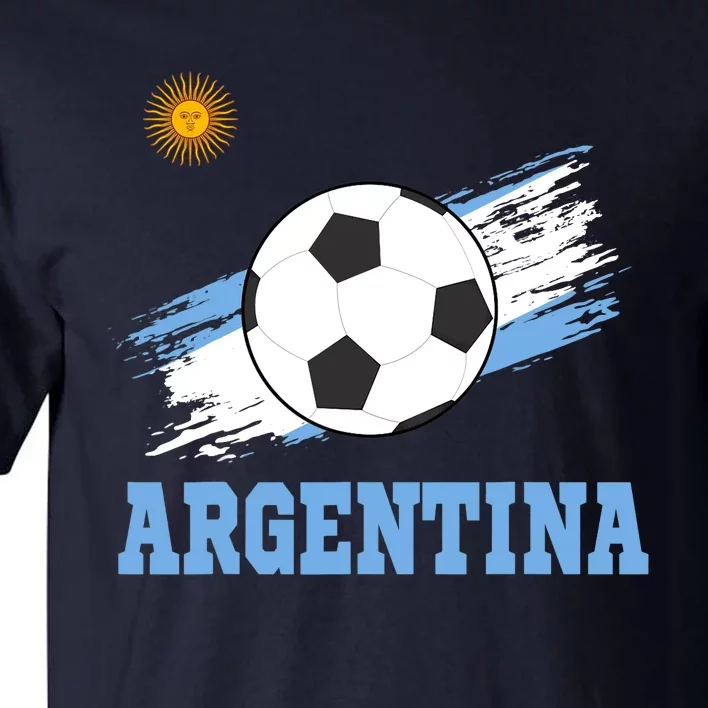 Argentine Soccer Argentinian Football Argentina Futbol Tall T-Shirt