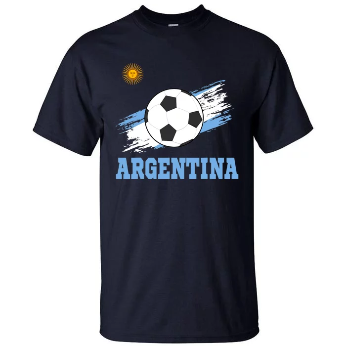 Argentine Soccer Argentinian Football Argentina Futbol Tall T-Shirt