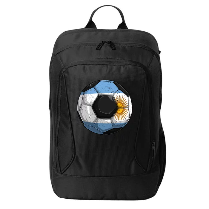 Argentina Soccer Argentina Flag Argentinian Boys Gift City Backpack