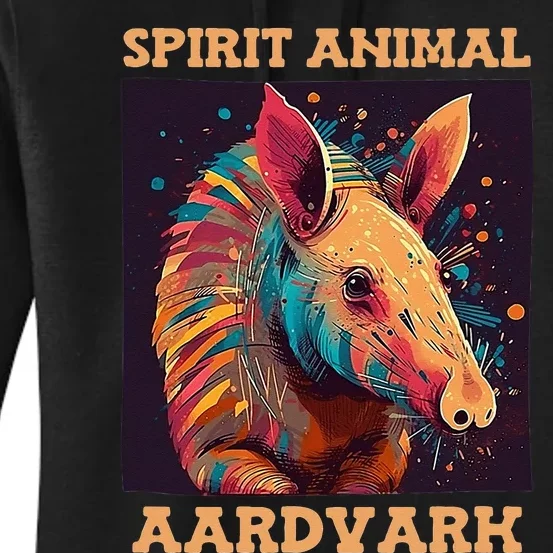 Aardvark Spirit Animal Women's Pullover Hoodie