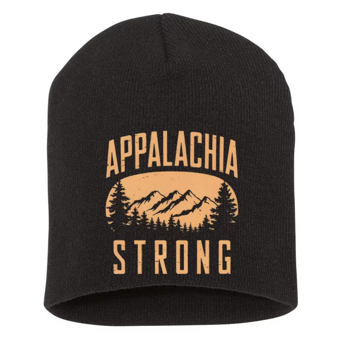 Appalachia Strong Short Acrylic Beanie