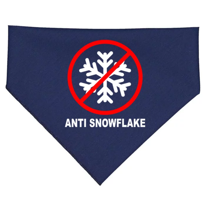 Anti Snowflake USA-Made Doggie Bandana