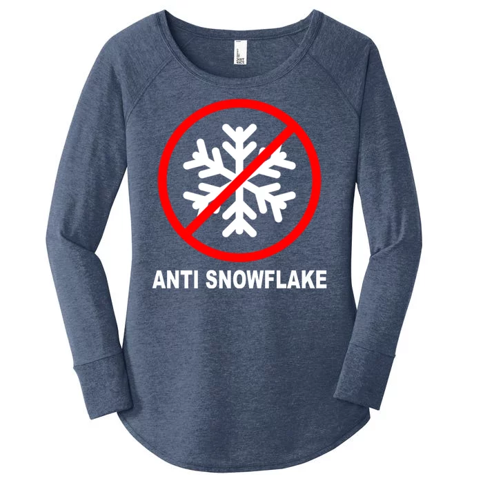 Anti Snowflake Women's Perfect Tri Tunic Long Sleeve Shirt