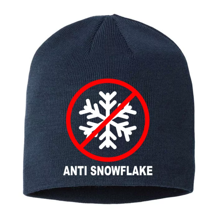 Anti Snowflake 8 1/2in Sustainable Knit Beanie