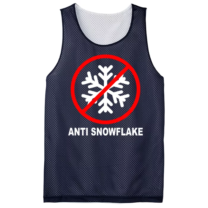 Anti Snowflake Mesh Reversible Basketball Jersey Tank