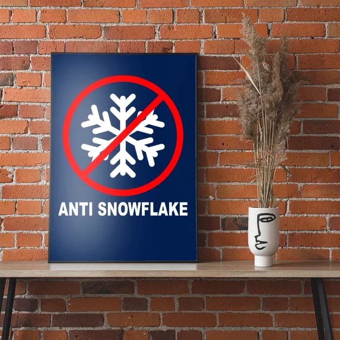 Anti Snowflake Poster