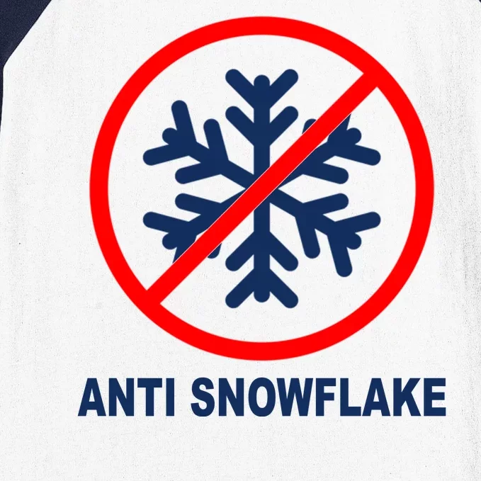 Anti Snowflake Baseball Sleeve Shirt