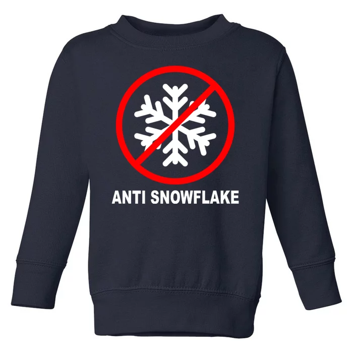 Anti Snowflake Toddler Sweatshirt