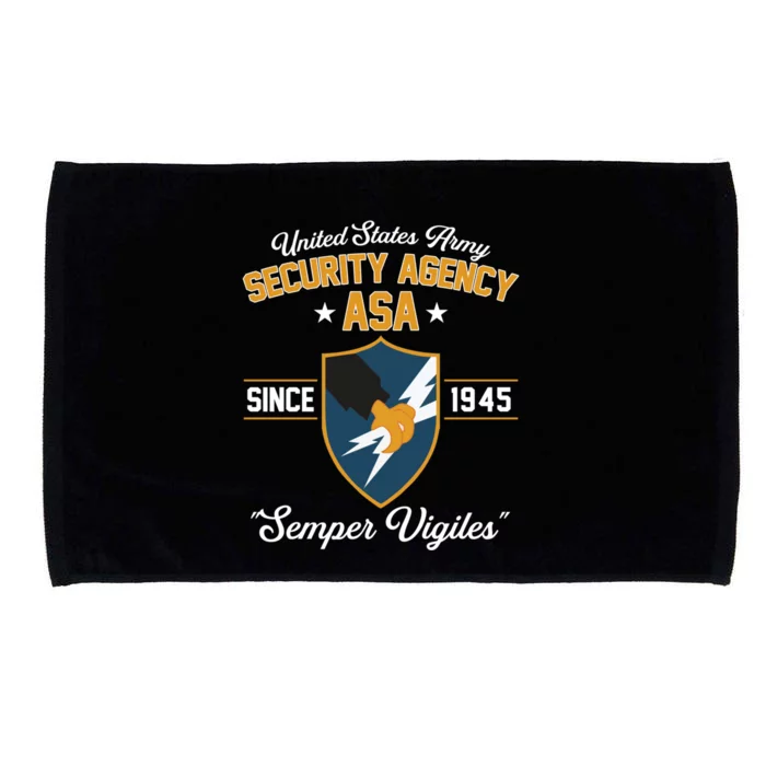 Army Security Agency Gift Microfiber Hand Towel