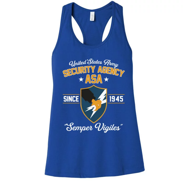 Army Security Agency Gift Women's Racerback Tank