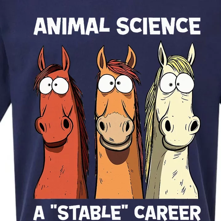 Animal Science A Stable Career Sueded Cloud Jersey T-Shirt