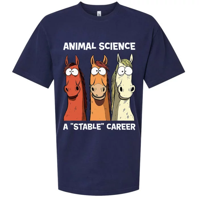 Animal Science A Stable Career Sueded Cloud Jersey T-Shirt