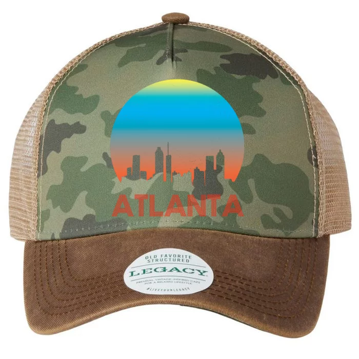 Atlanta Skyline Legacy Tie Dye Trucker Hat