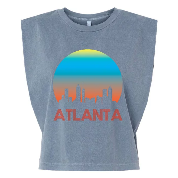 Atlanta Skyline Garment-Dyed Women's Muscle Tee