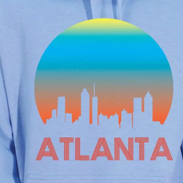 Atlanta Skyline Unisex Surf Hoodie