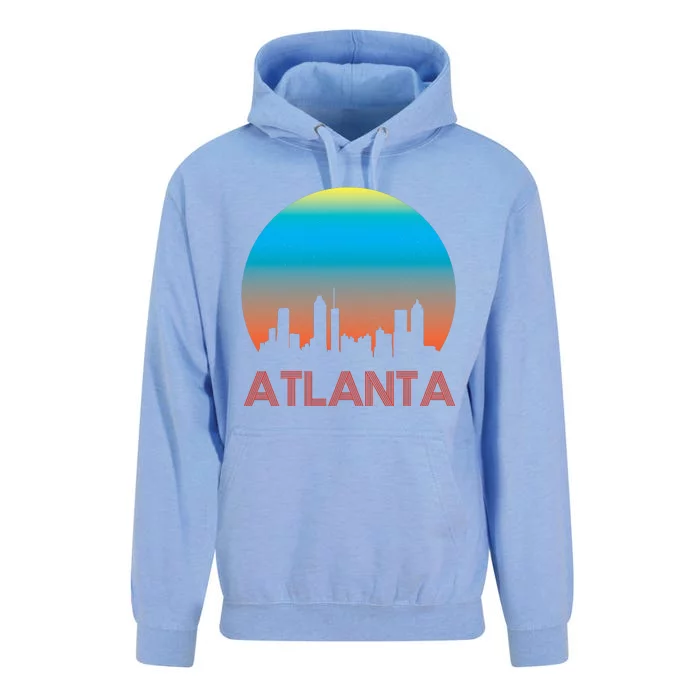 Atlanta Skyline Unisex Surf Hoodie