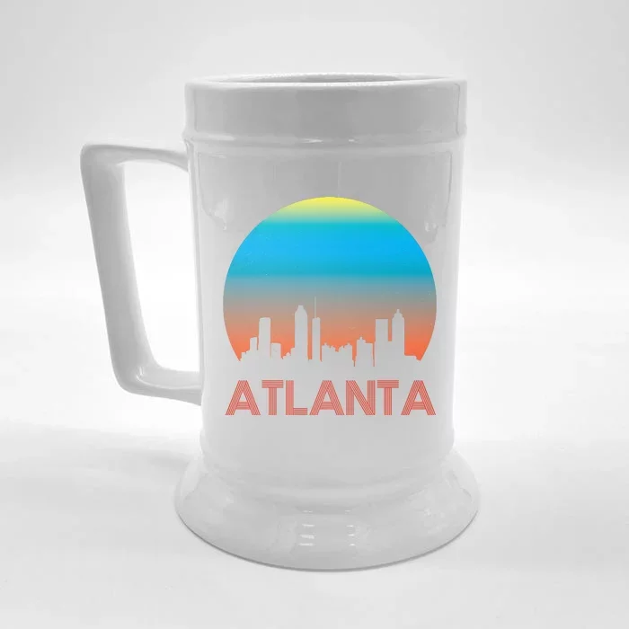 Atlanta Skyline Front & Back Beer Stein