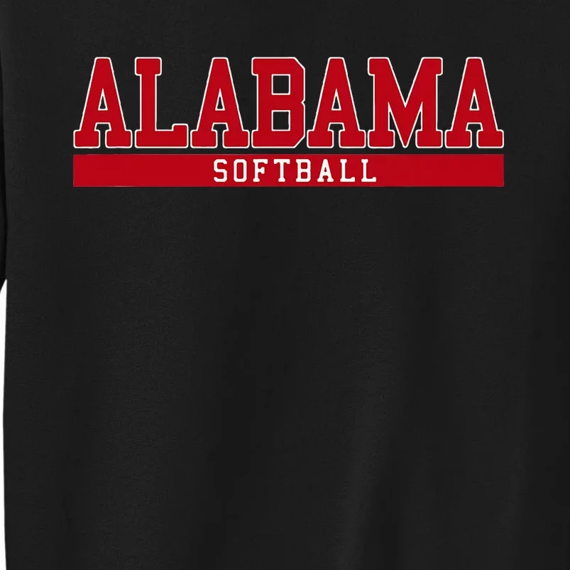 Alabama Softball Tall Sweatshirt