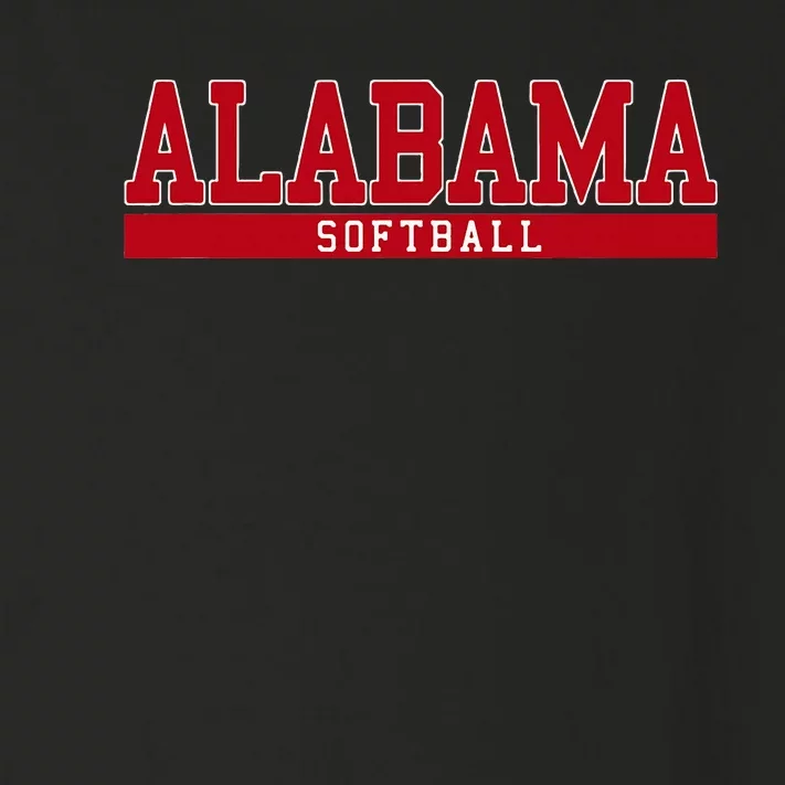 Alabama Softball Toddler Long Sleeve Shirt